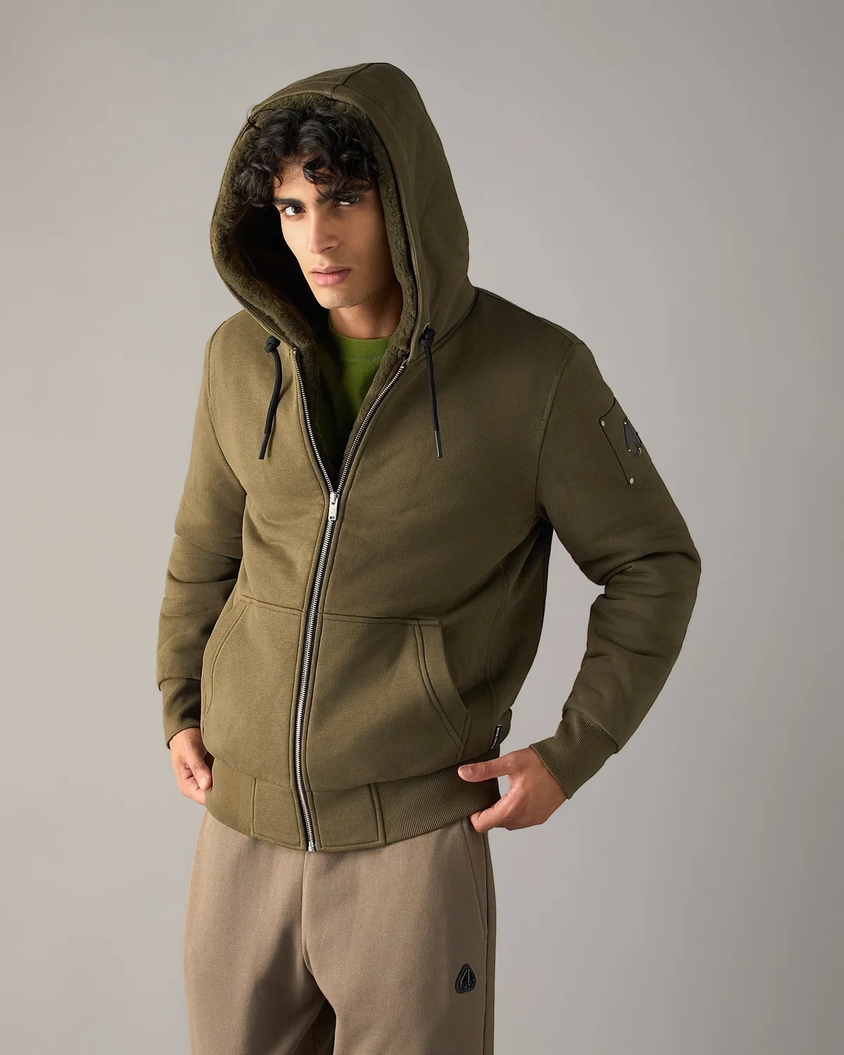 Moose Knuckles Classic Bunny hoodie coton jusqu'à -10°C