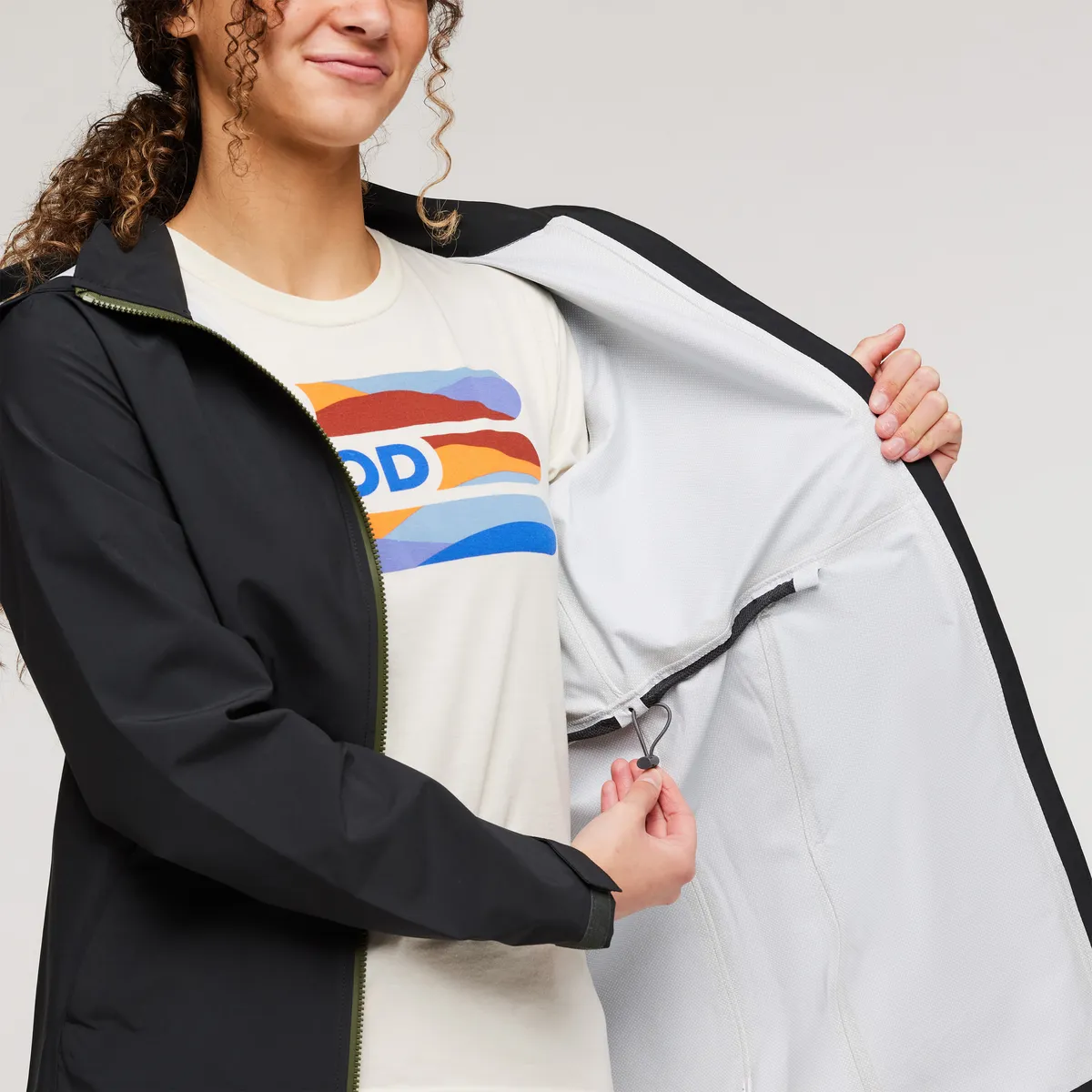 Cotopaxi Cielo Rain Trench trench femme imperméable long