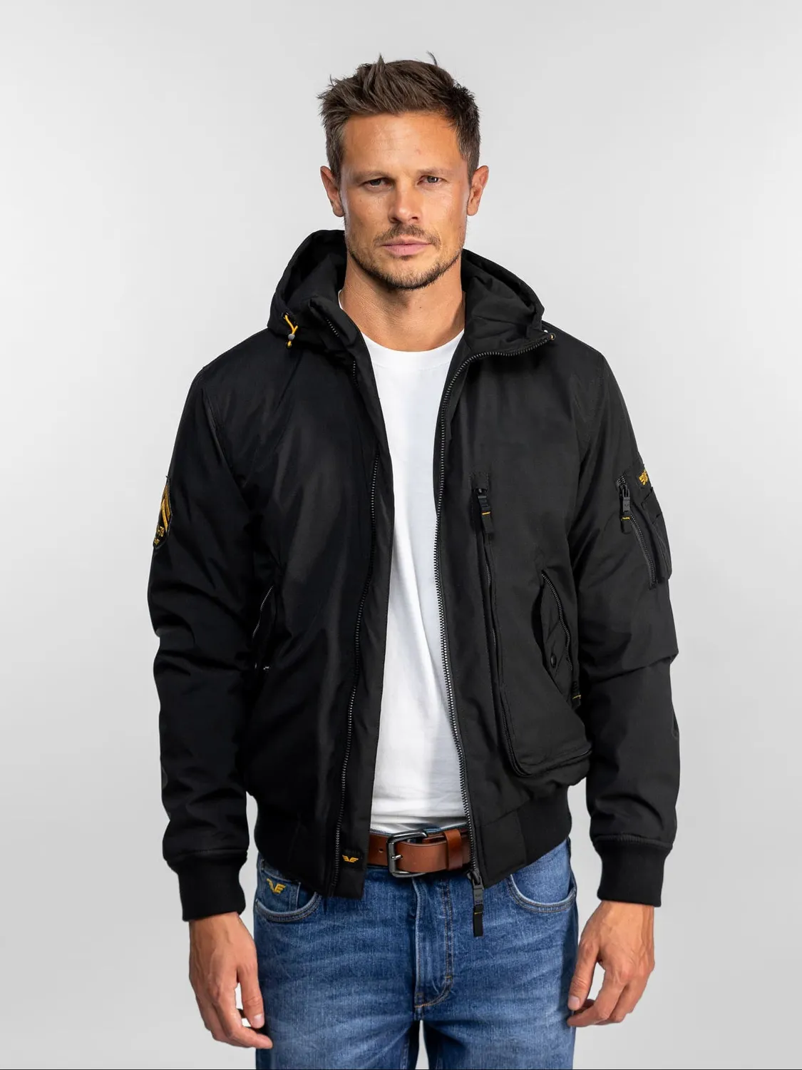 Daytona Bromley FM-104848 veste militaire homme kaki nylon
