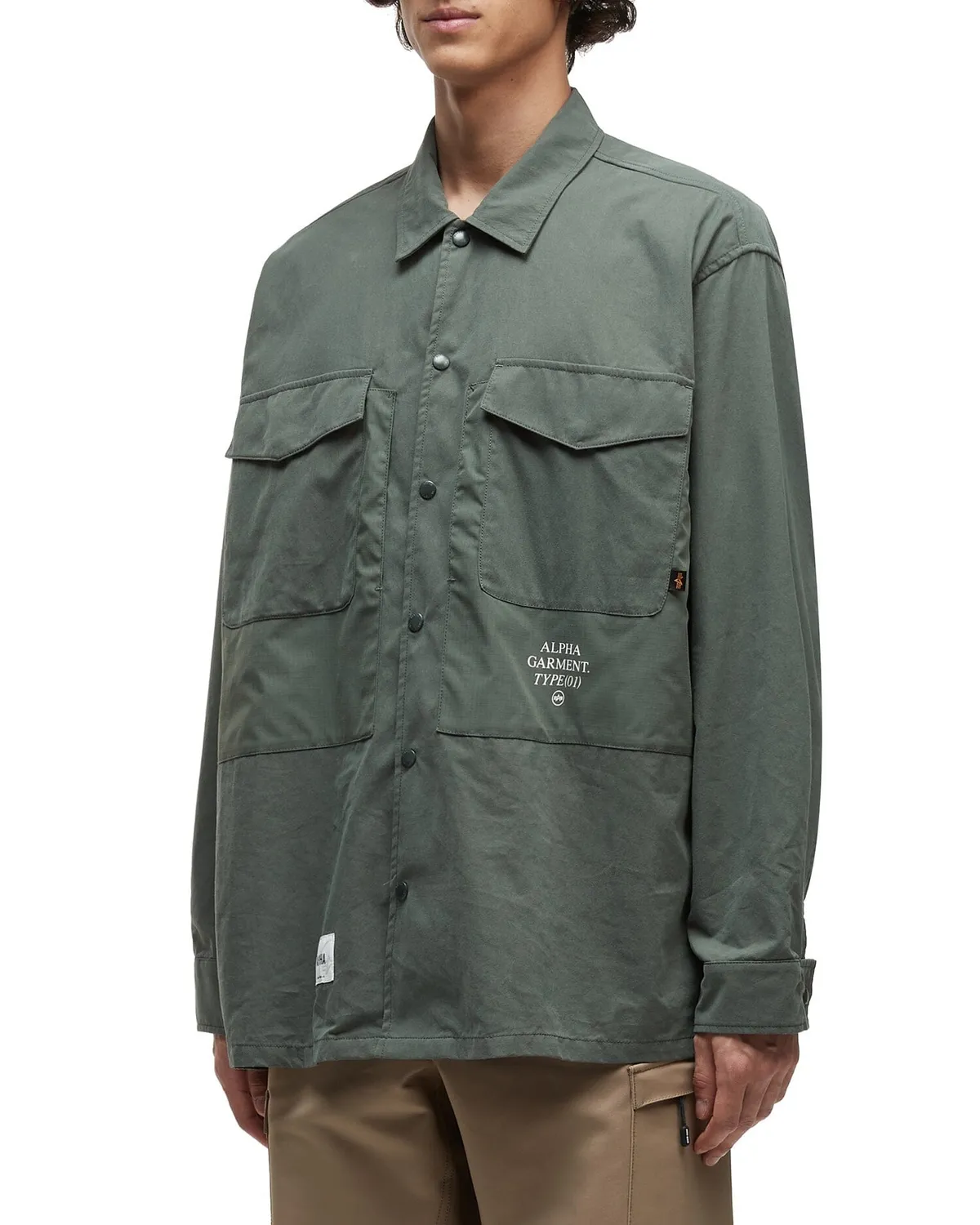Alpha Industries UNFRM CTN chemise militaire nylon homme
