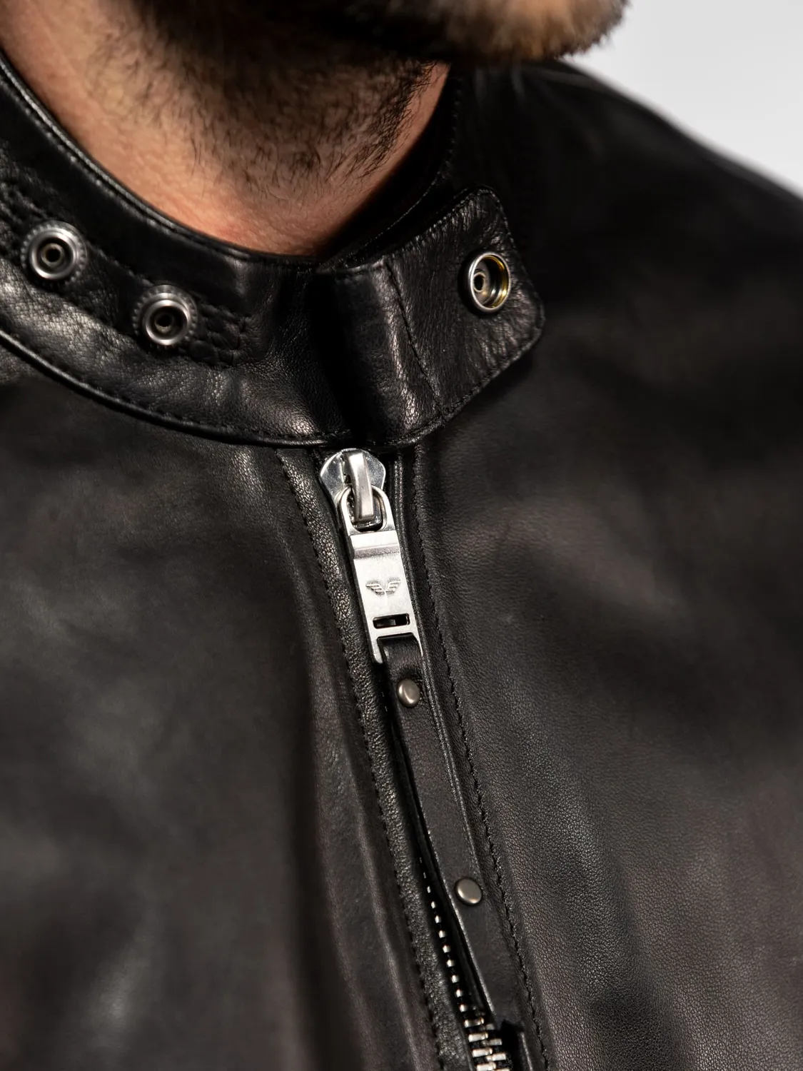 Daytona Bethel blouson cuir mouton noir