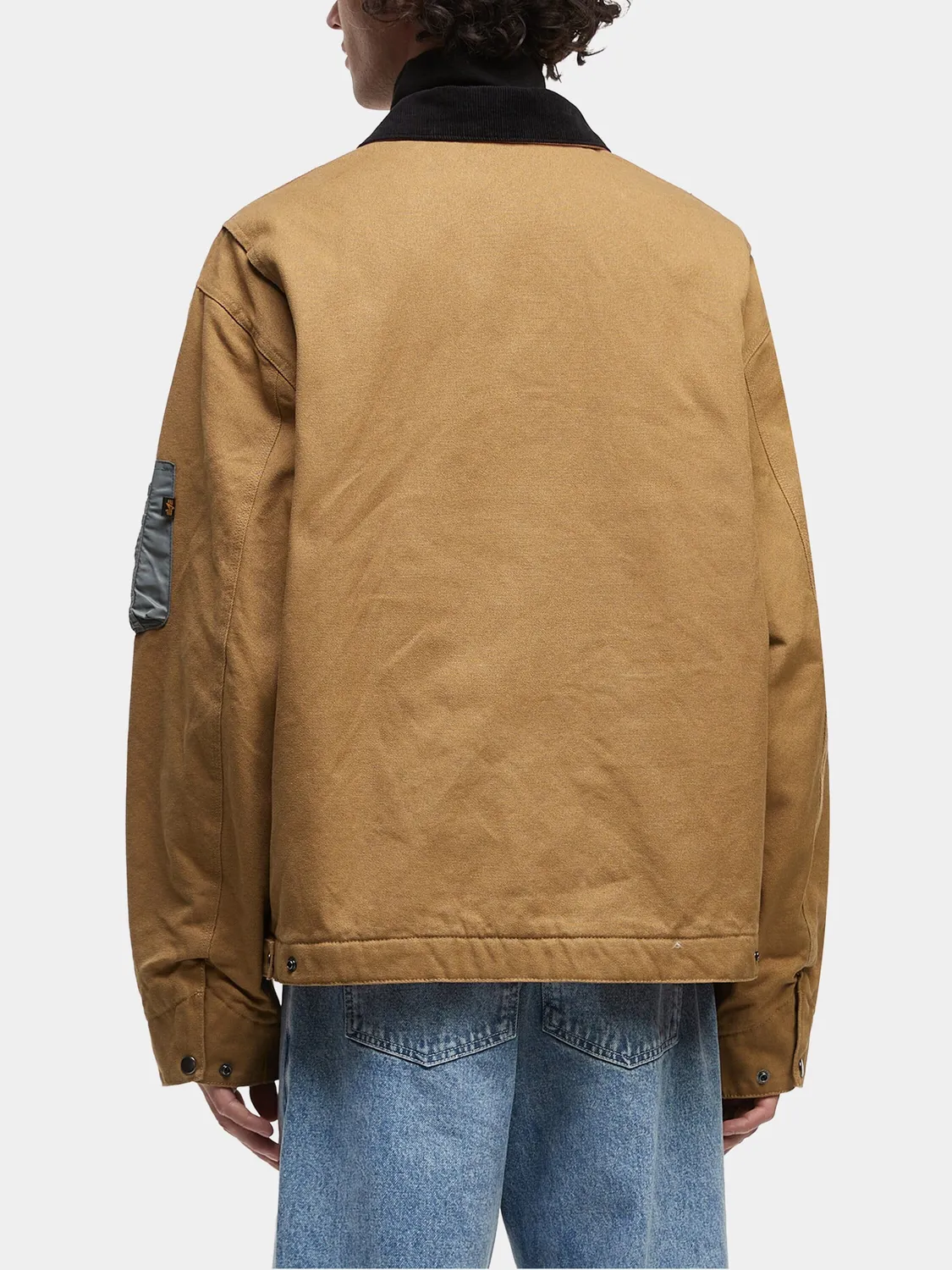 Alpha Industries UNFRM Detroit veste toile beige mi-saison