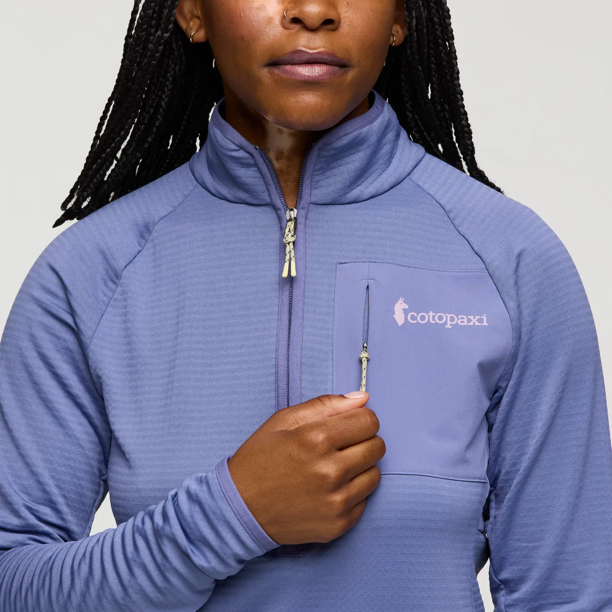 Cotopaxi Otero polaire demi-zip femme Iceberg technique