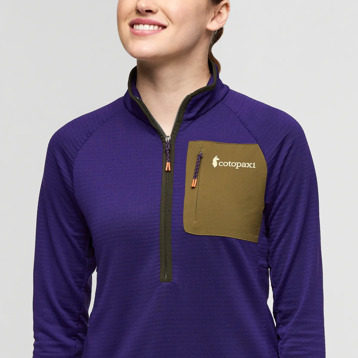 Cotopaxi Otero polaire femme half-zip technique