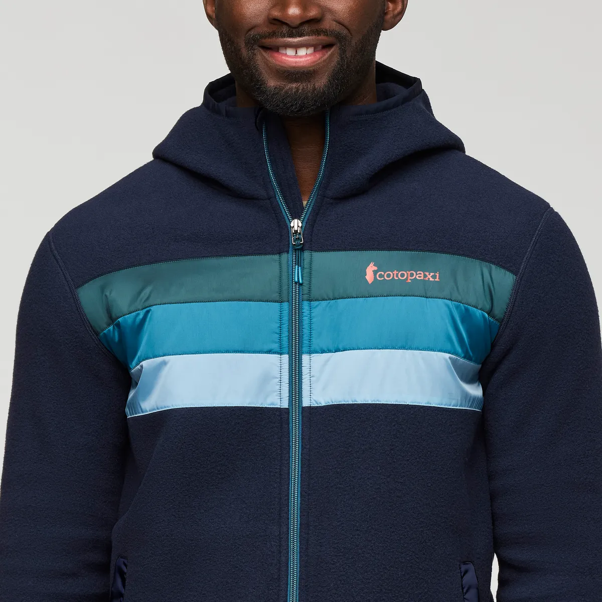 Cotopaxi Teca veste polaire homme Sepia Sunset zippée