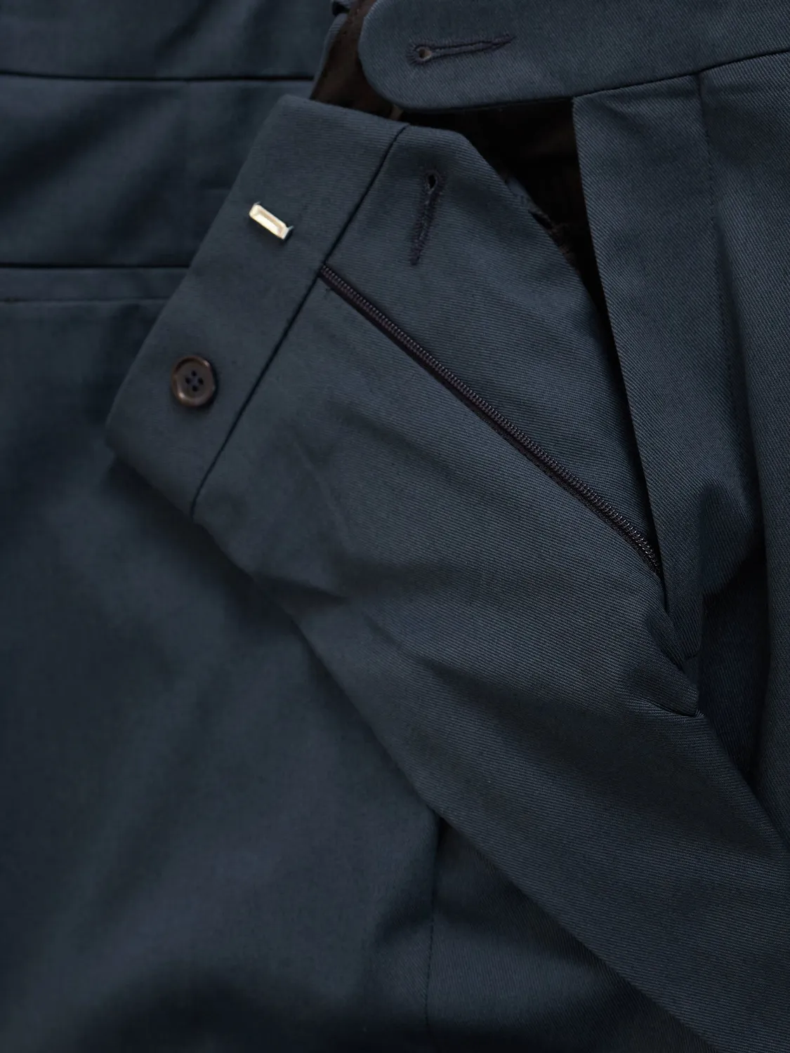 Hollington Siza pantalon coton extensible dark navy