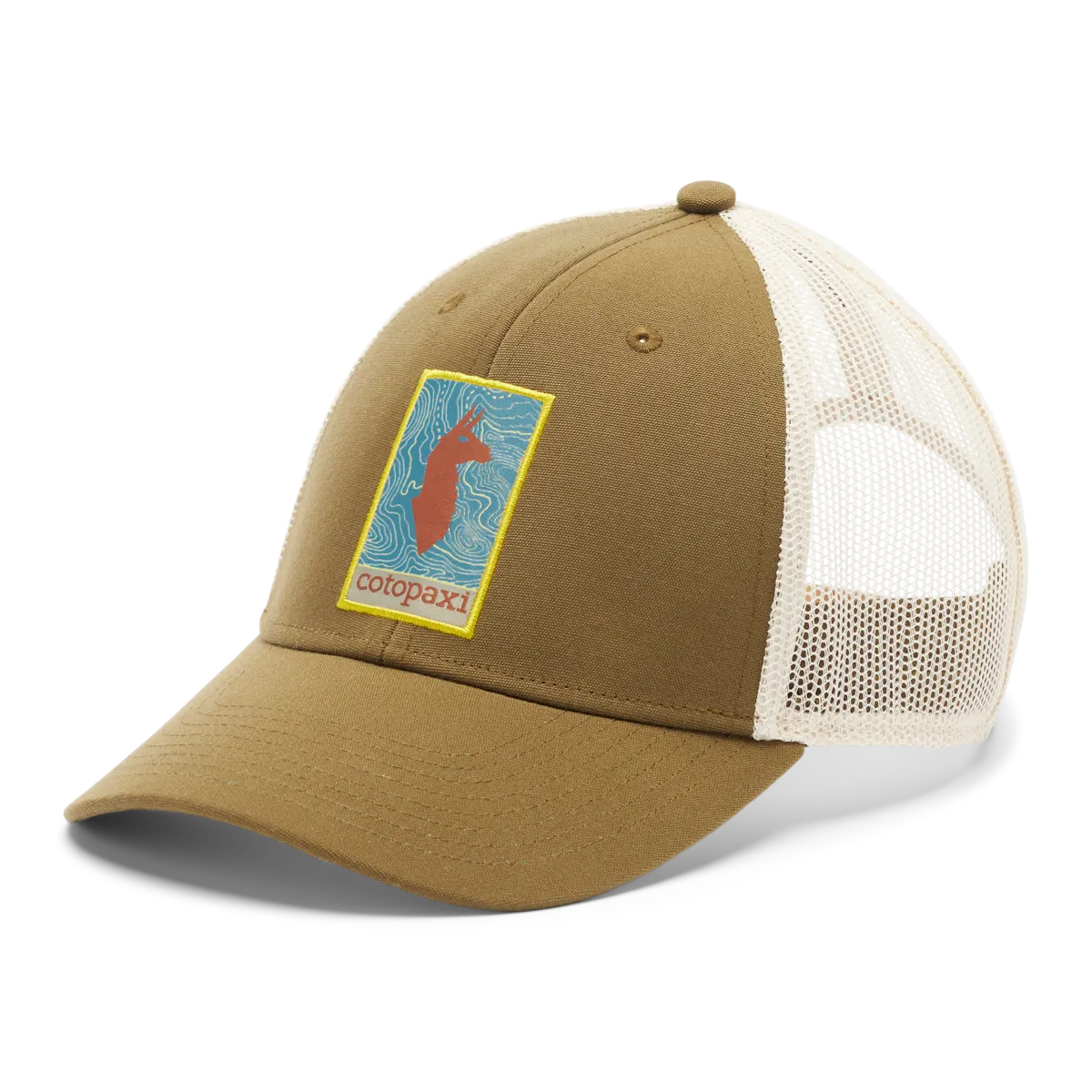 Cotopaxi Llama Map Trucker Hat Casquette Mixte