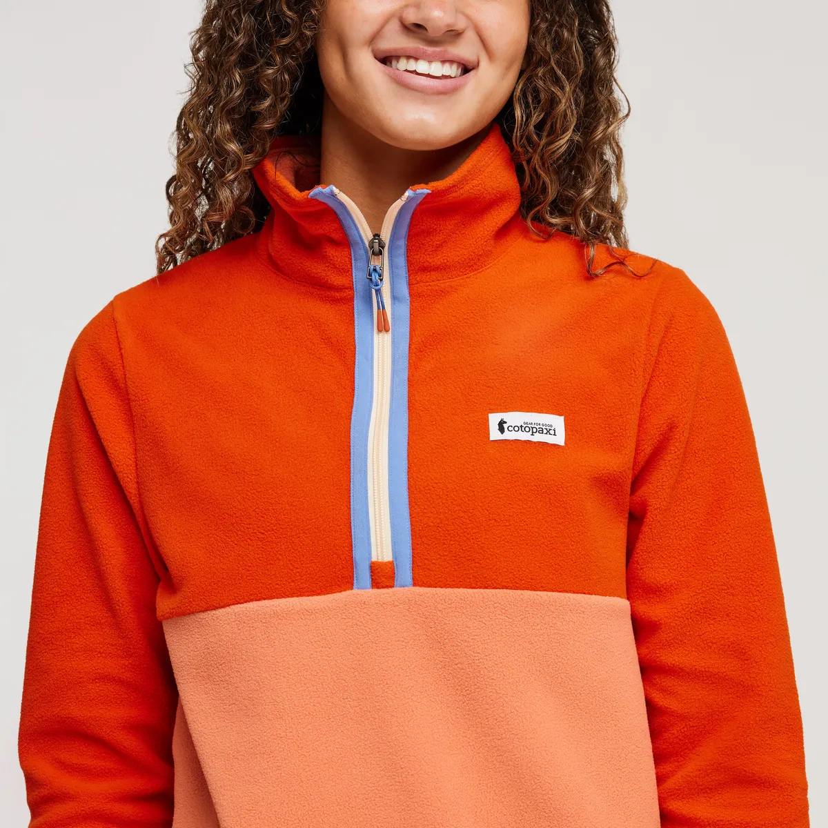 Cotopaxi Amado Fleece Pullover polaire femme graphite recyclé