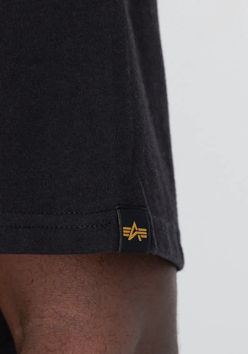 Alpha Industries Recycled Label t-shirt homme noir loose