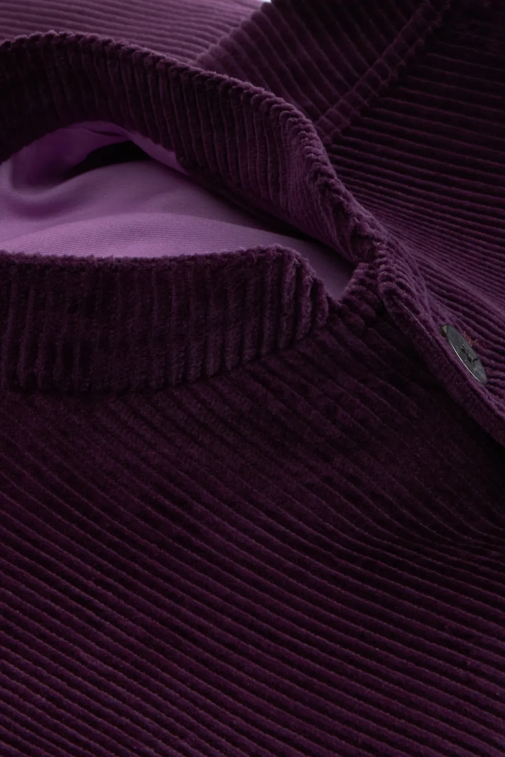 Hollington Tyrol veste col nehru velours magenta 48