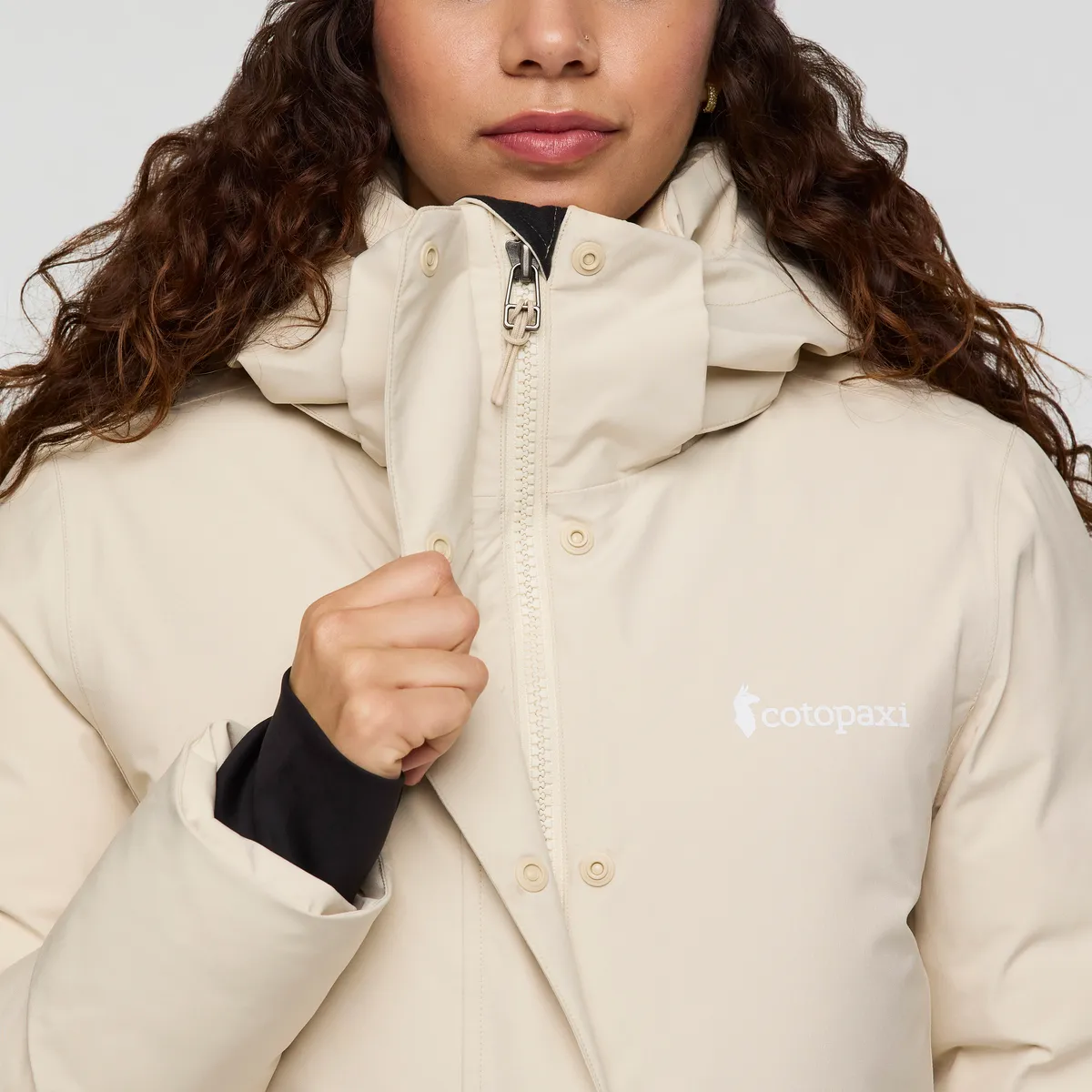 Cotopaxi Calidez Down parka femme crème étanche