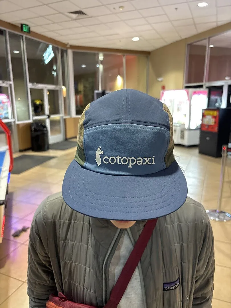 Cotopaxi Tech 5-Panel casquette indigo/oasis réglable