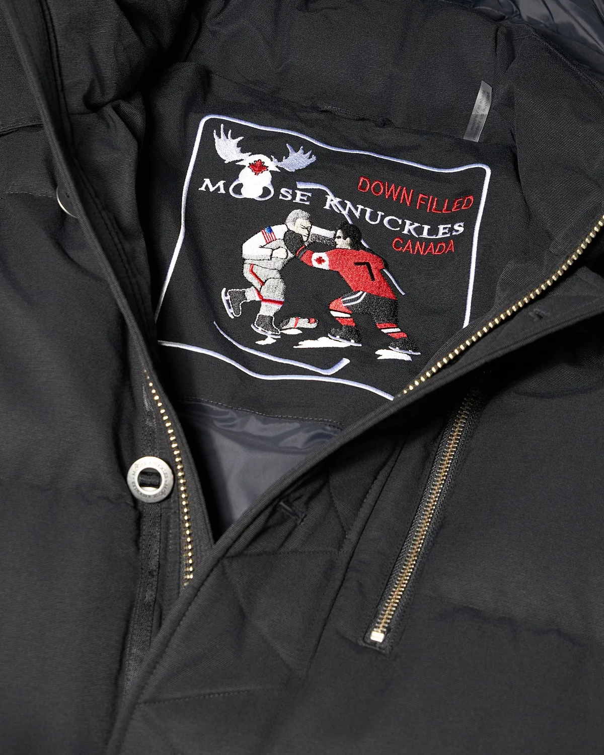 Moose Knuckles Original 3Q doudoune noir grand froid