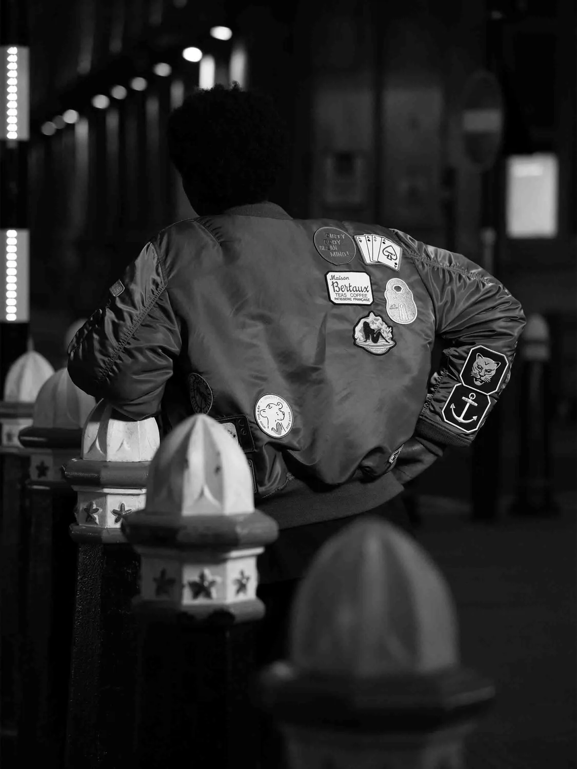 Alpha Industries Bunney MA-1 blouson vert vintage collector