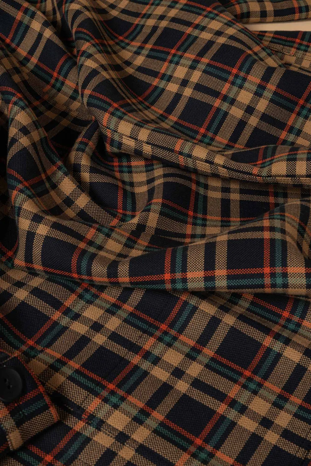 SOUBACQ Le Bleu Saintonge veste gabardine carreaux