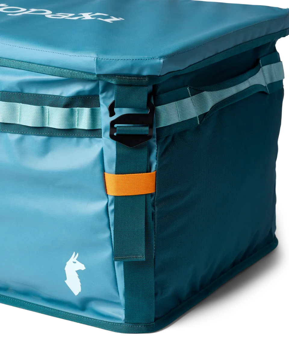 Cotopaxi Allpa 90L sac voyage Spicy rangement pliable