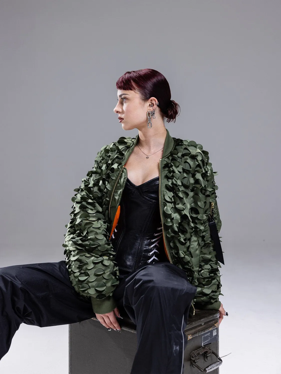 Alpha Industries MA-1 Ulcans bomber nylon camo
