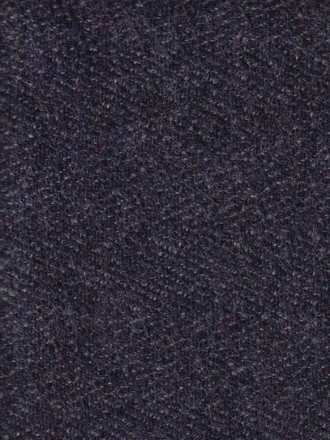 Hollington drap de laine tissu double-face gris prunette