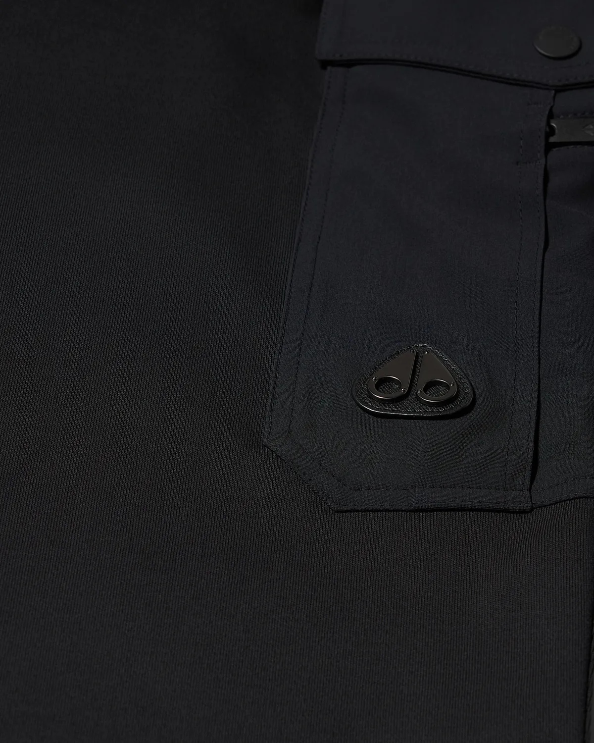Moose Knuckles Dalon Cargo Joggers pantalon noir poches