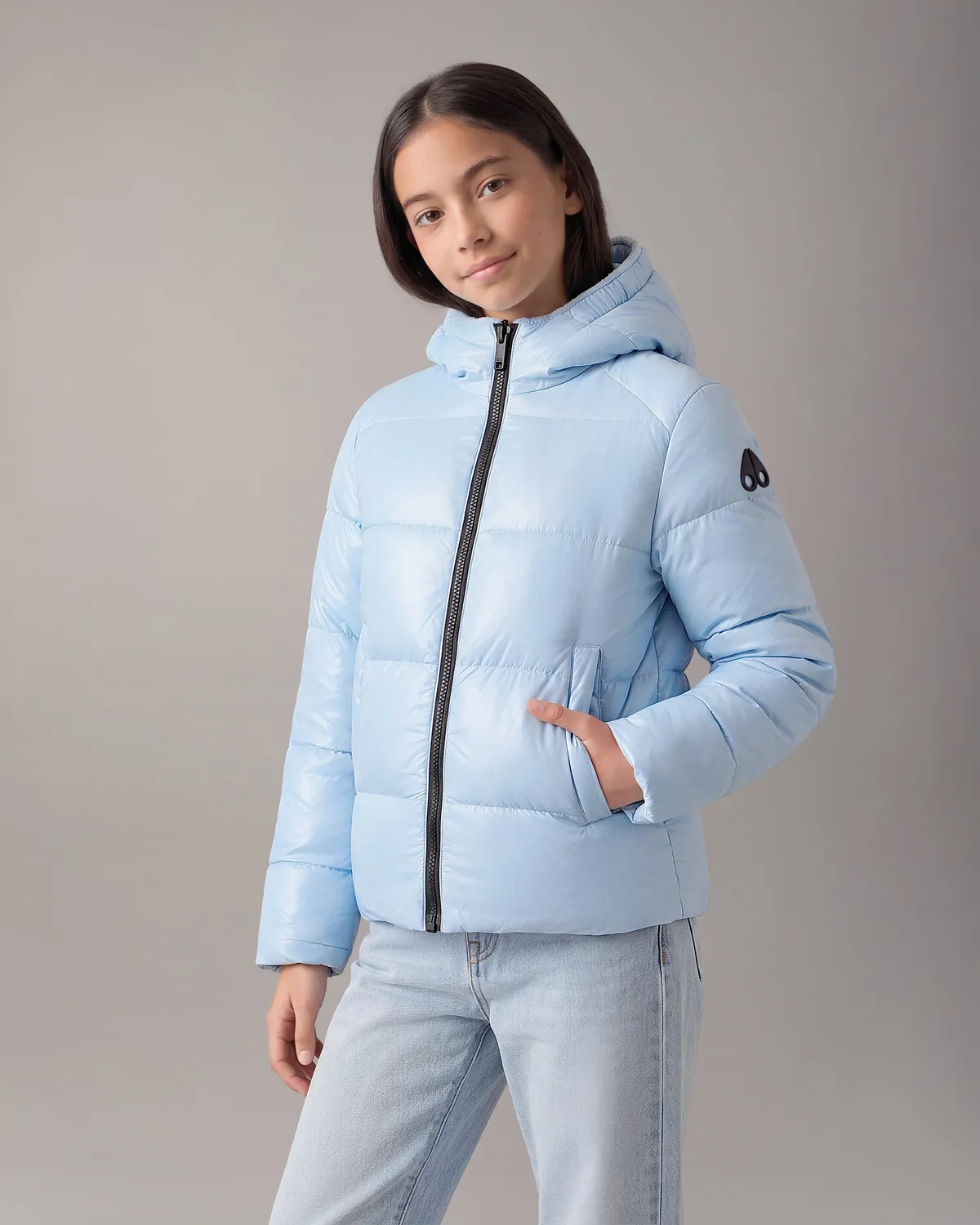 Moose Knuckles Kings doudoune réversible blue ice