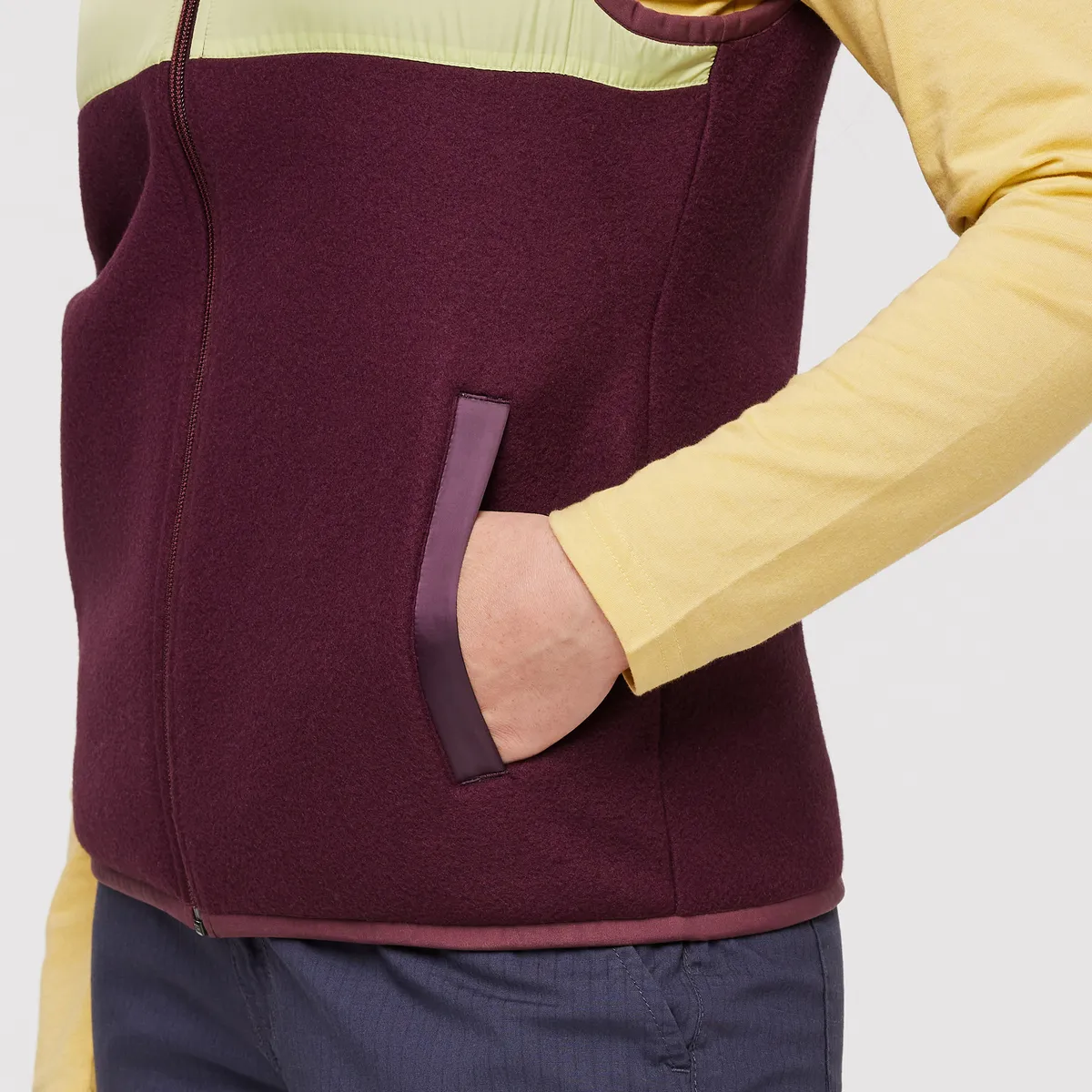 Cotopaxi Teca Fleece gilet femme polyester recyclé
