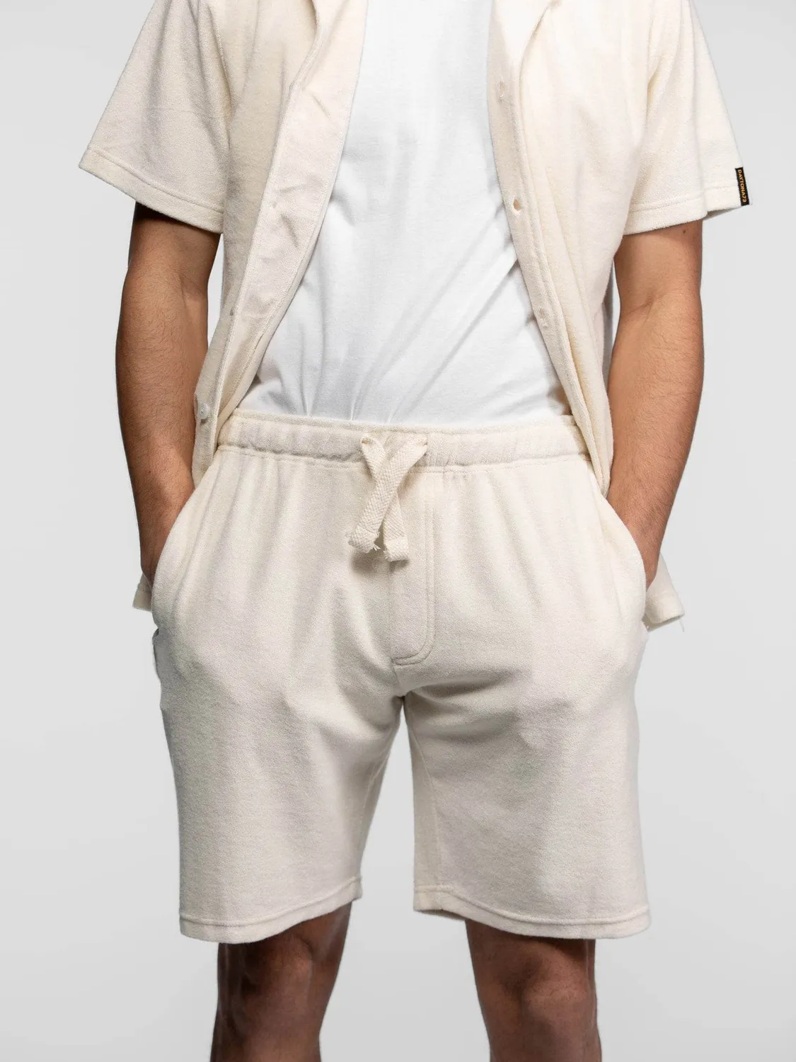 Daytona Fresno short éponge homme corail