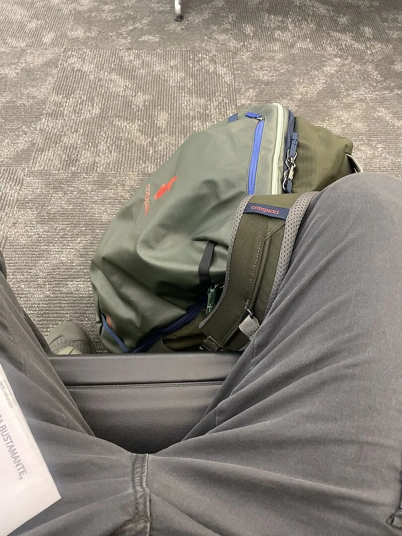 Cotopaxi Allpa sac voyage 35L Rusty cabine recyclé
