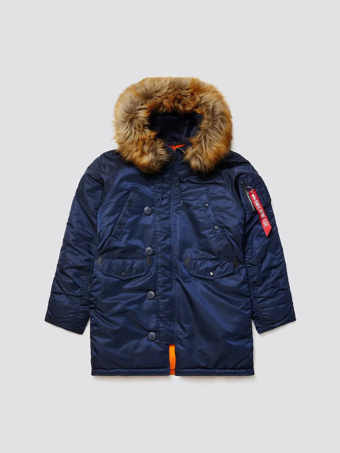 Alpha Industries N-3B parka femme noire grand froid