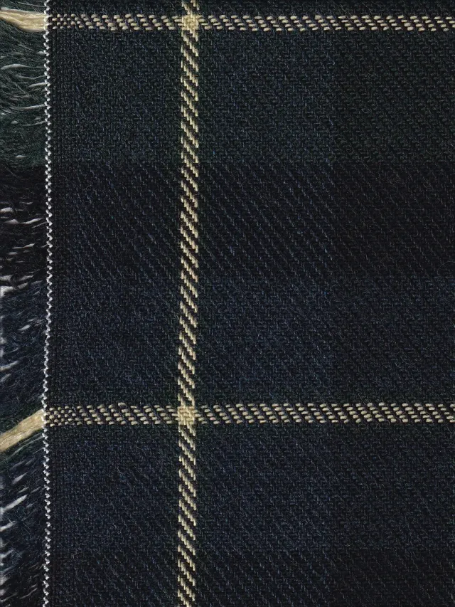 Hollington serge laine tissu doublure tartan black watch