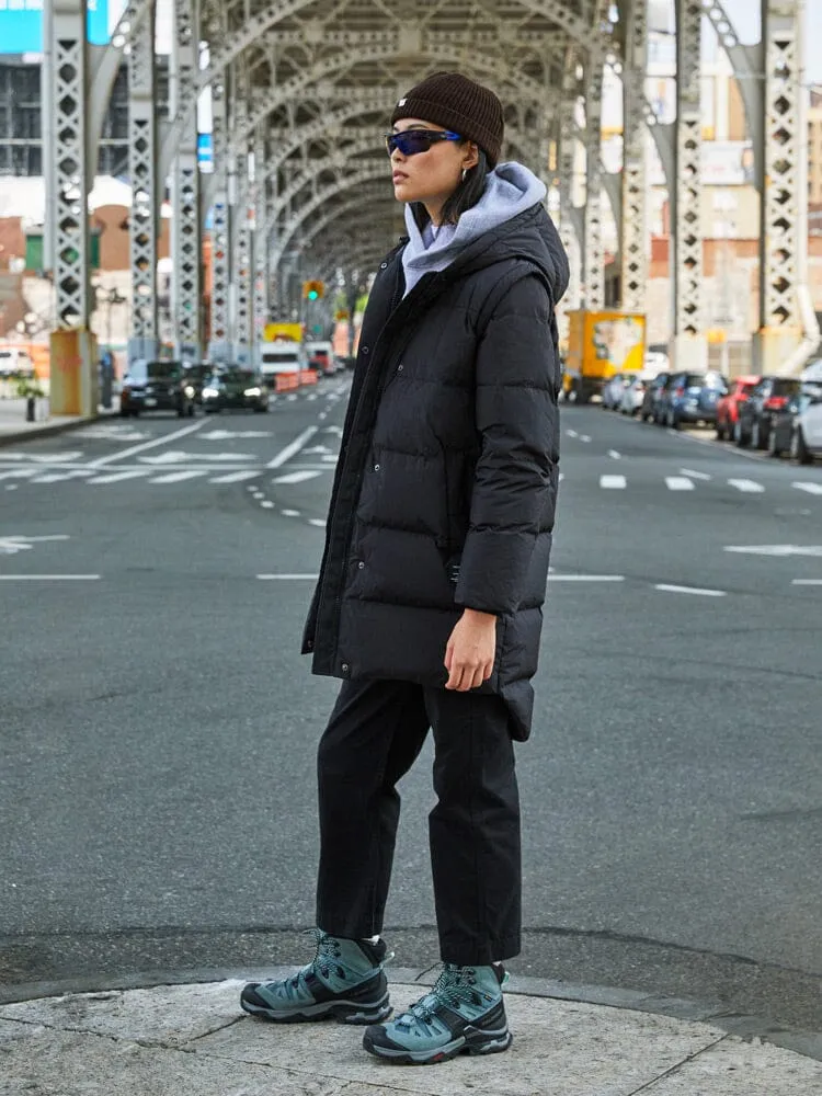 Alpha Industries Sierra Convertible parka femme noir grand froid