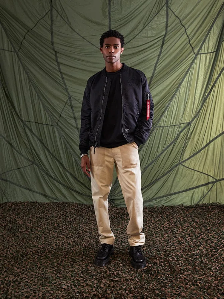 Alpha Industries L-2B Bloodchit bomber noir reversible