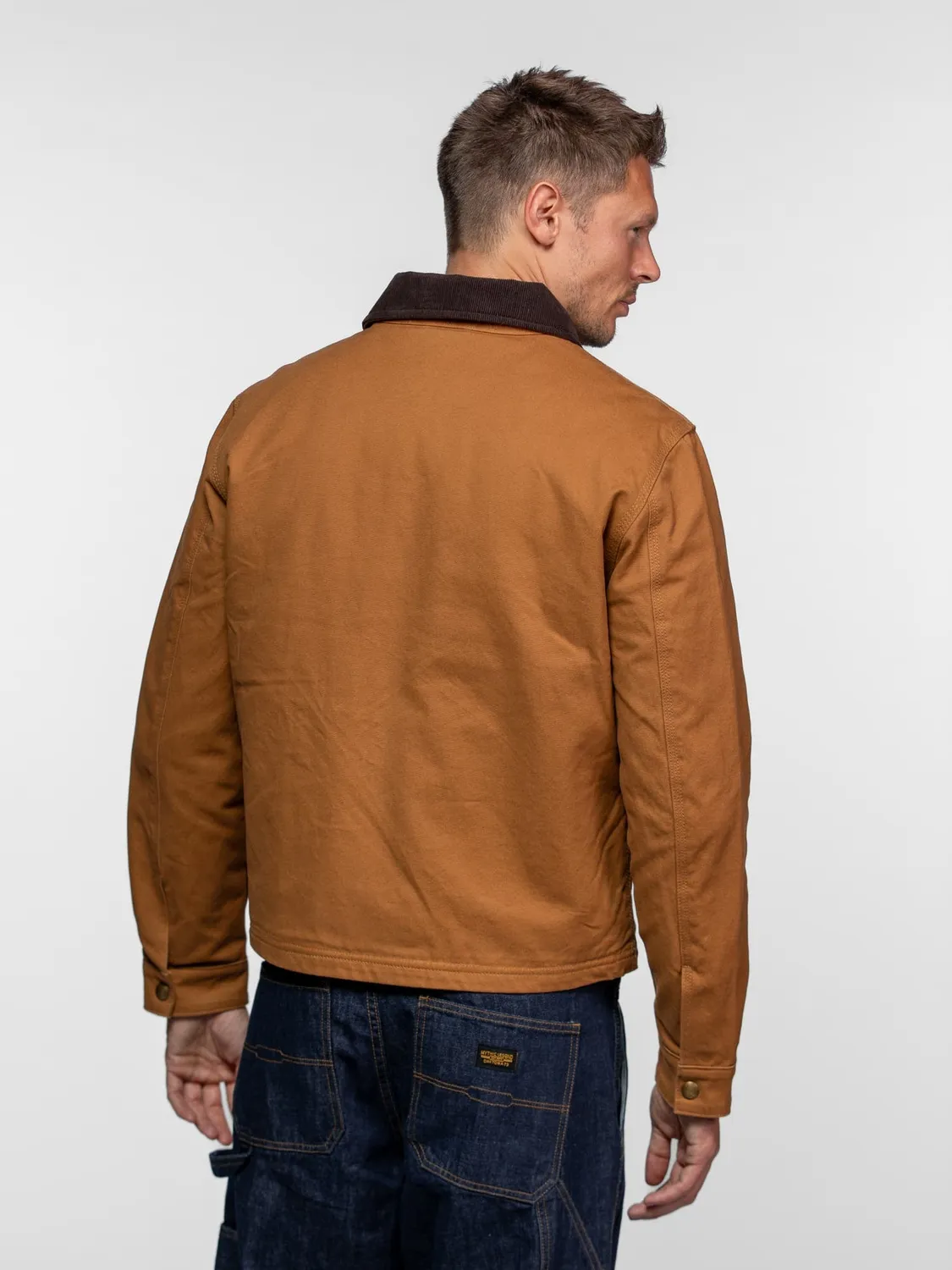 DAYTONA Deckett veste worker toile coton cognac