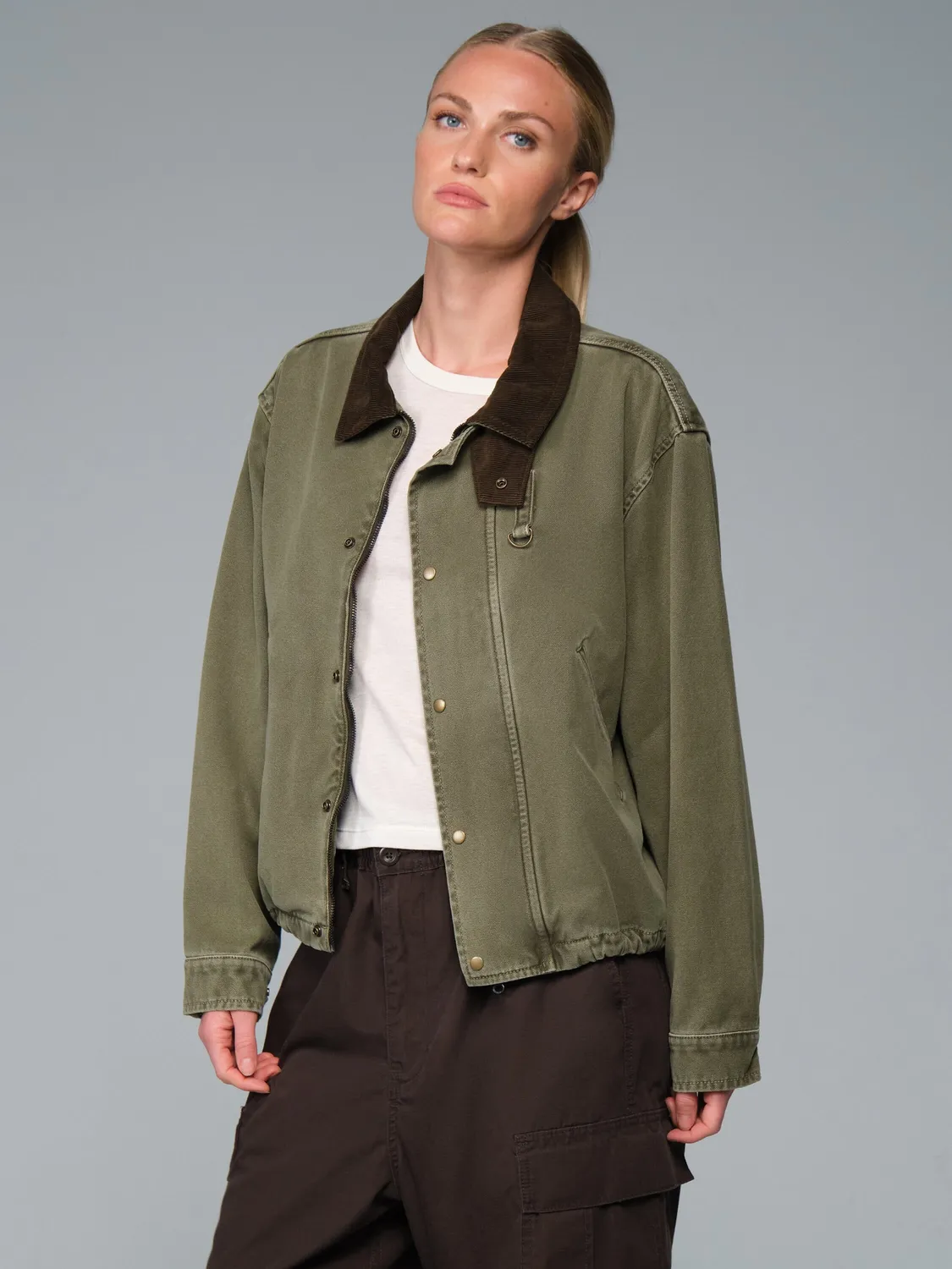 Alpha Industries Torii veste travail femme vert OG-107 coton