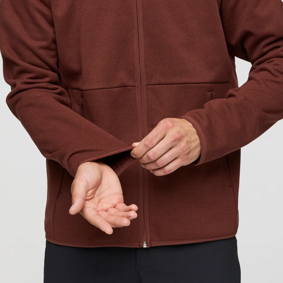 Cotopaxi Envo veste polaire homme Heather Chestnut recyclée