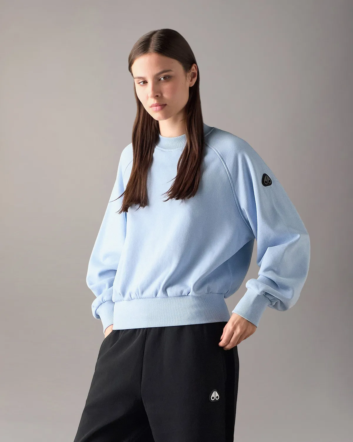Moose Knuckles YYZ sweat col rond relaxed