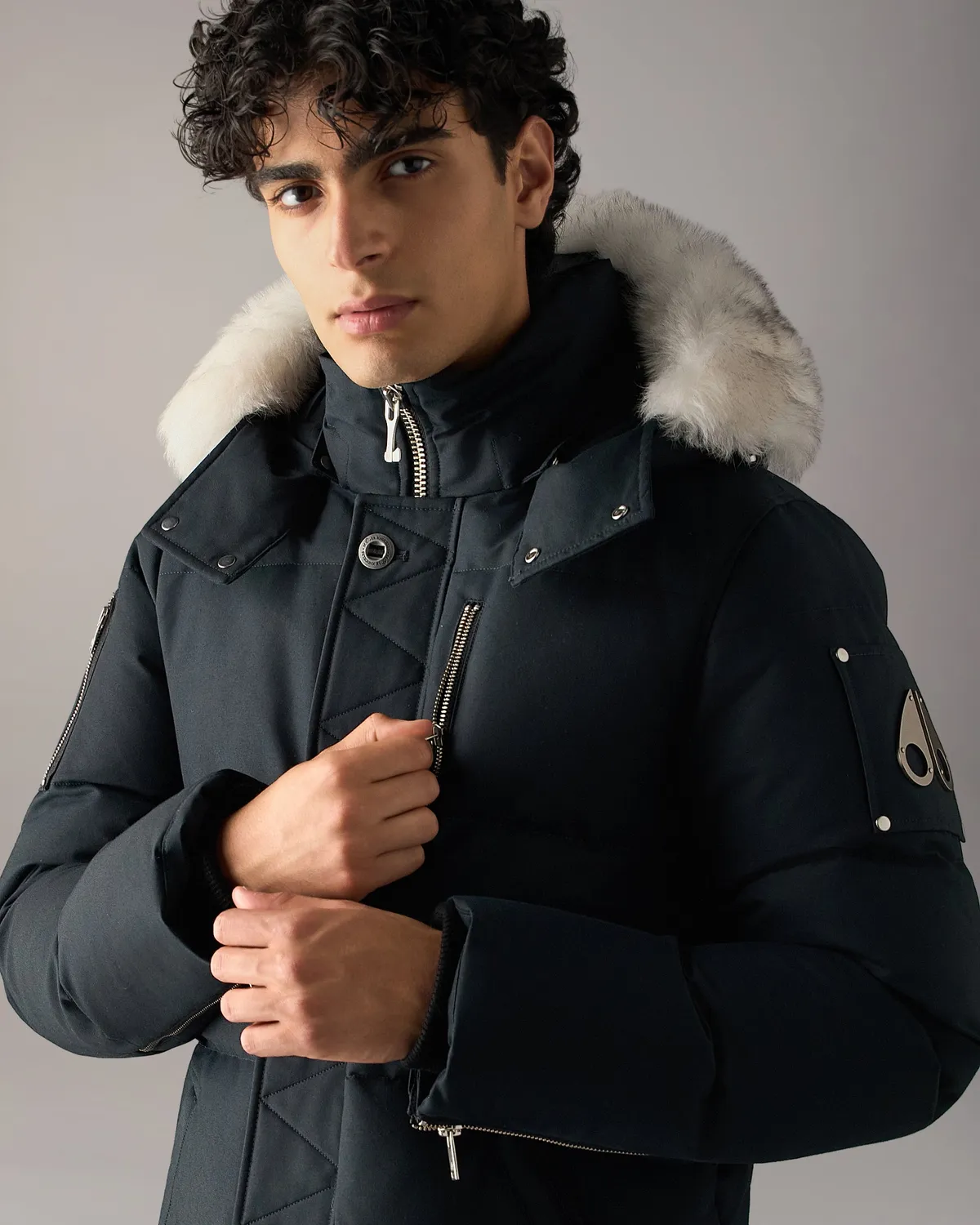Moose Knuckles Original 3Q doudoune bleu grand froid