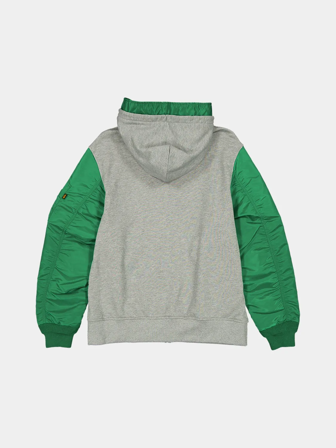 Alpha Industries MA-1 Boston Celtics sweat zippé vert