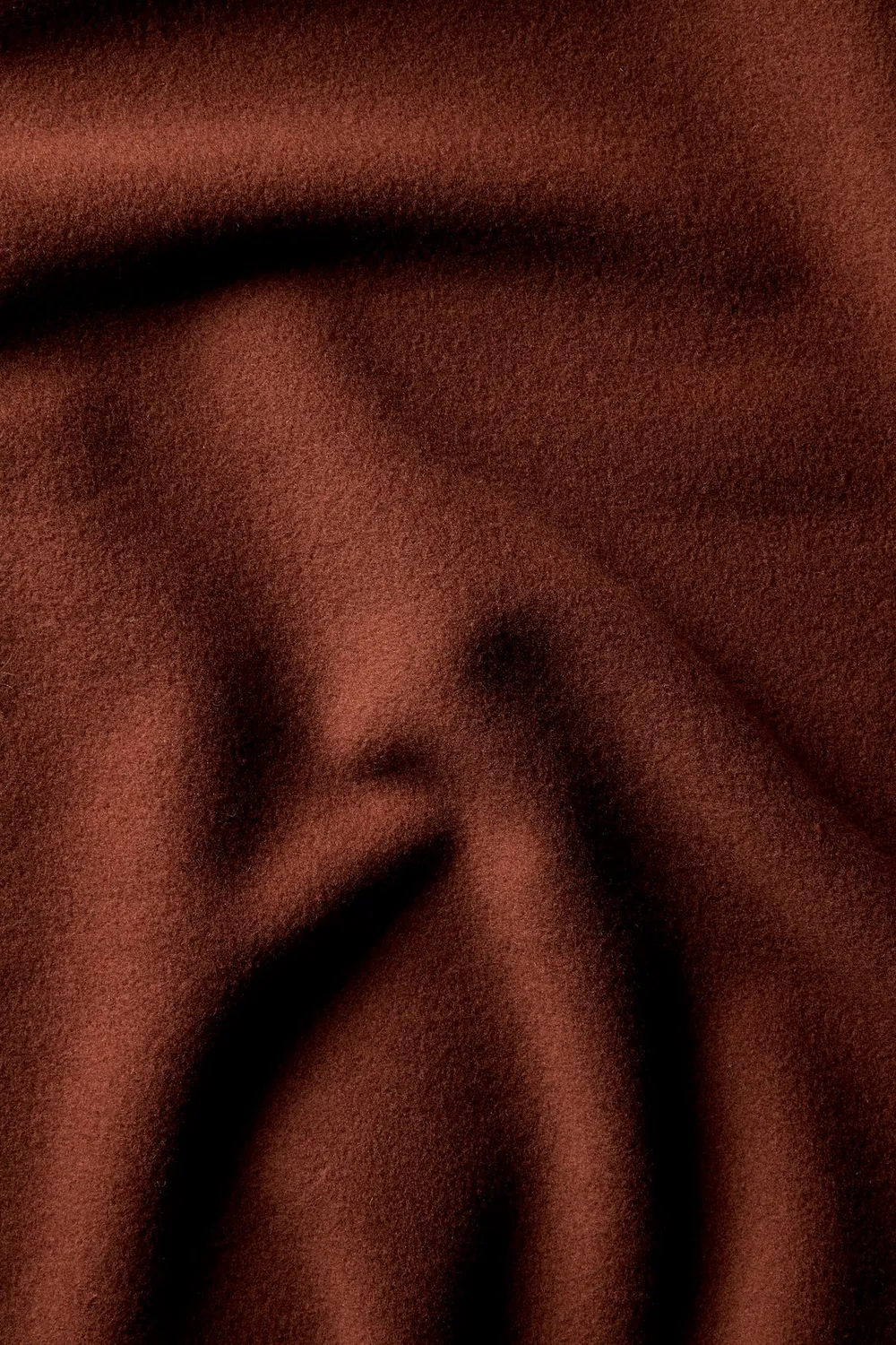 Soubacq Le Trench Lavallière trench drap de laine brun