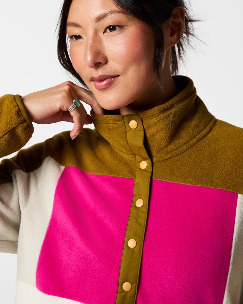 Cotopaxi Encima pull polaire femme boutons recyclé