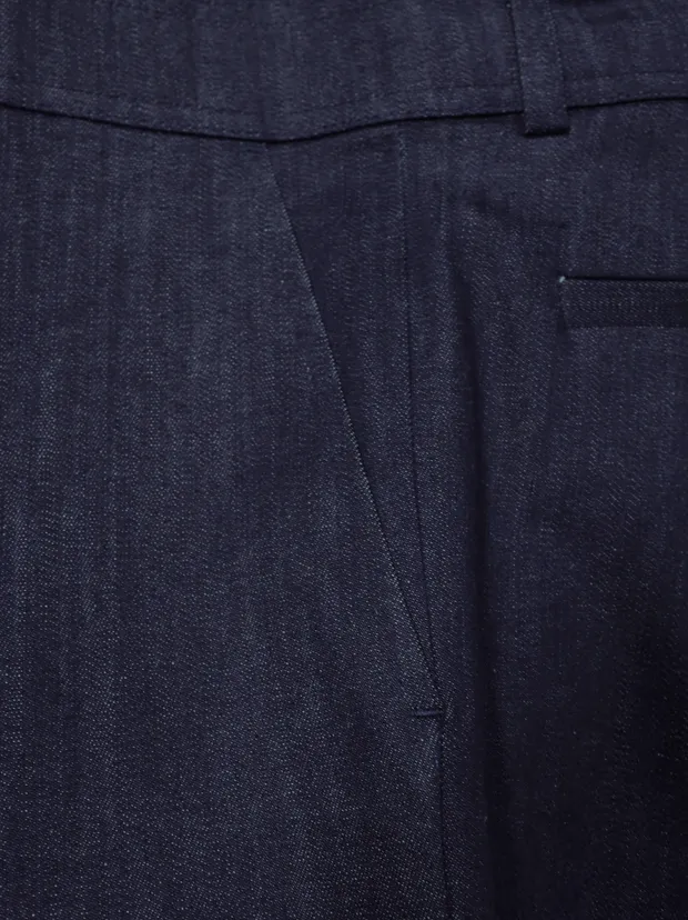 Hollington Cheverny pantalon denim stretch indigo
