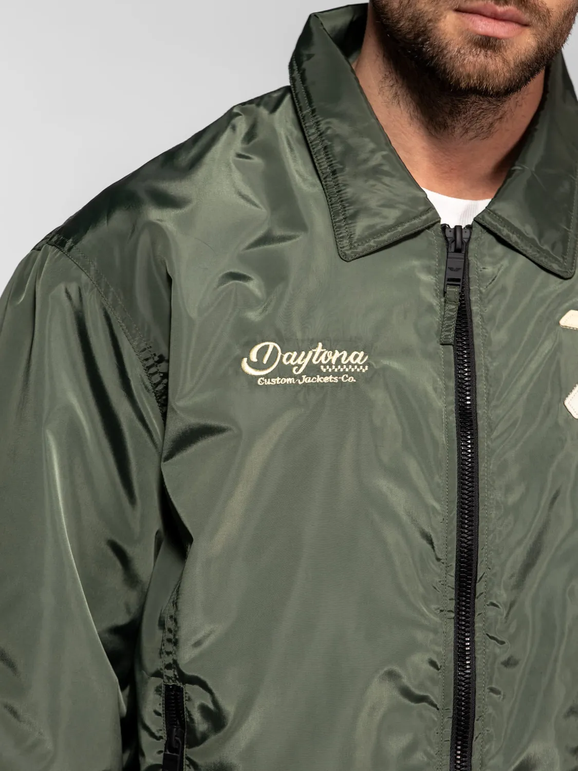 Daytona Irwin Veste racing légère noire bandes
