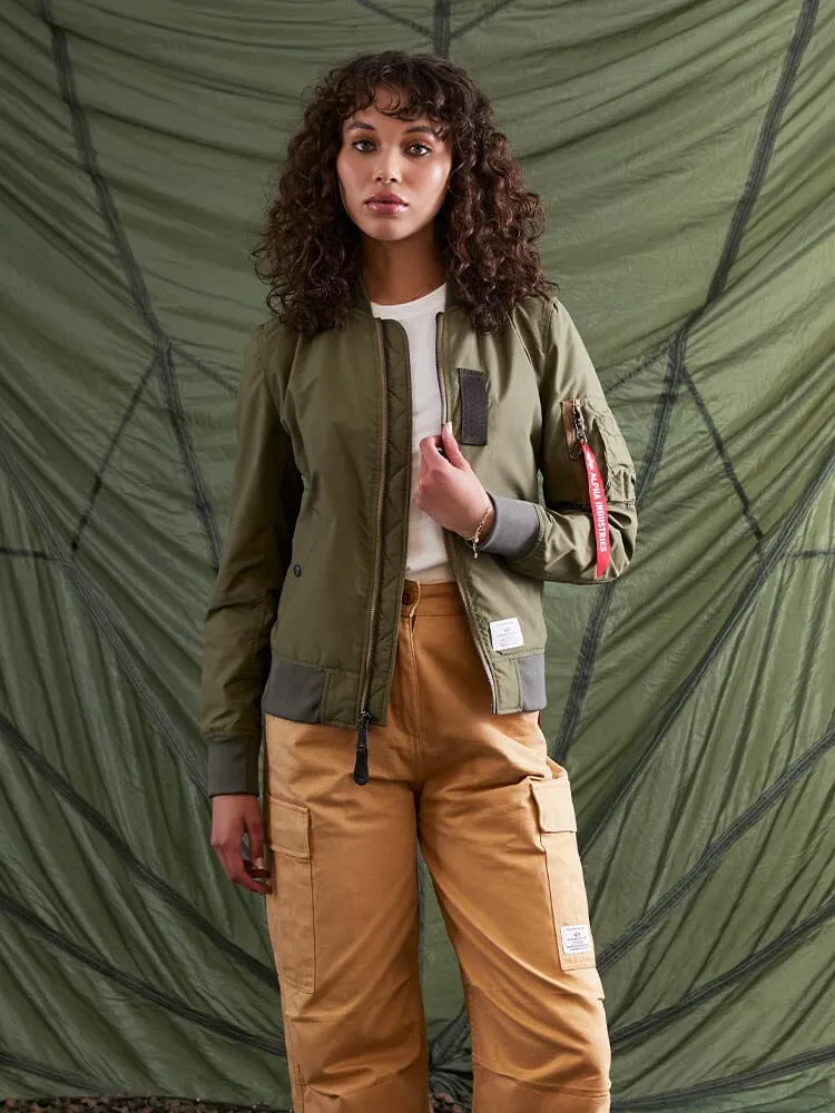 Alpha Industries L-2B Skymaster Gen II bomber femme vert