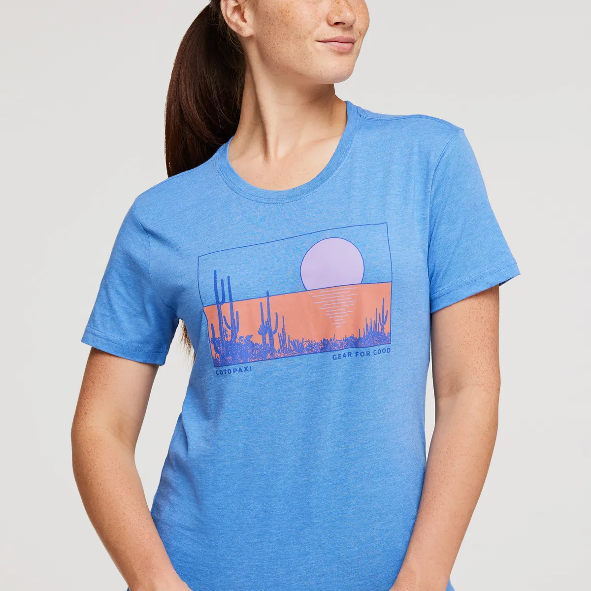 Cotopaxi Desert View t-shirt femme Lupine manches courtes