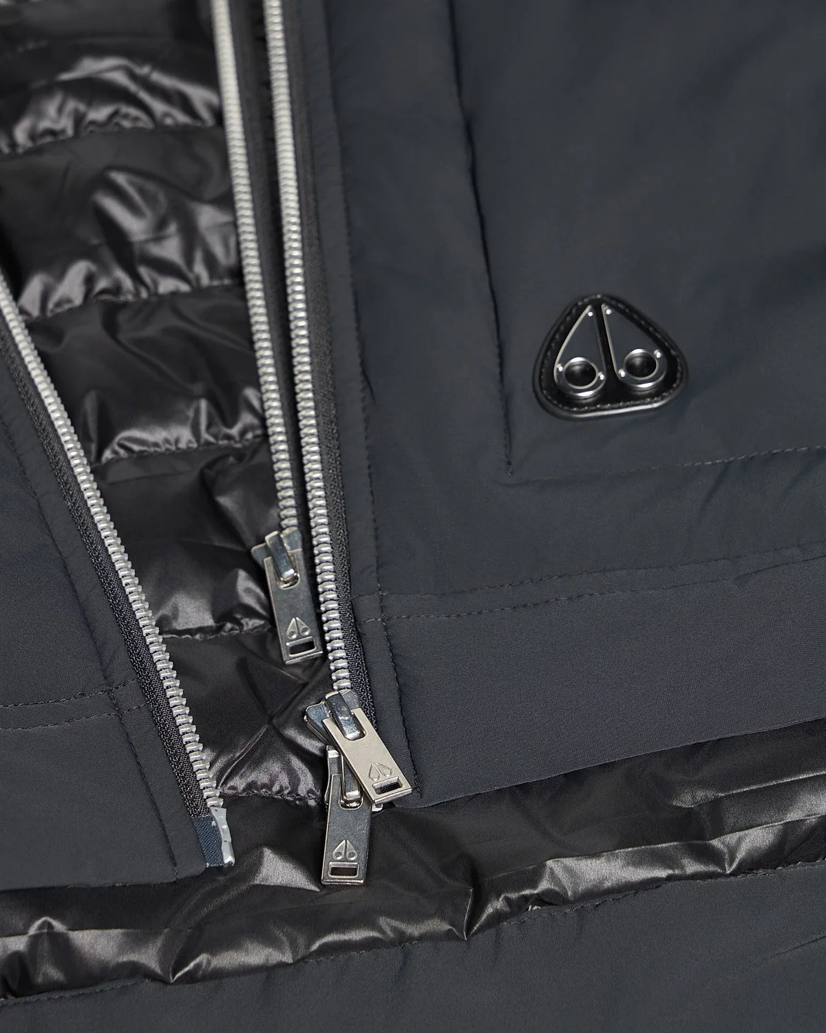 Moose Knuckles Brixton Gilet Doudoune Noir Léger