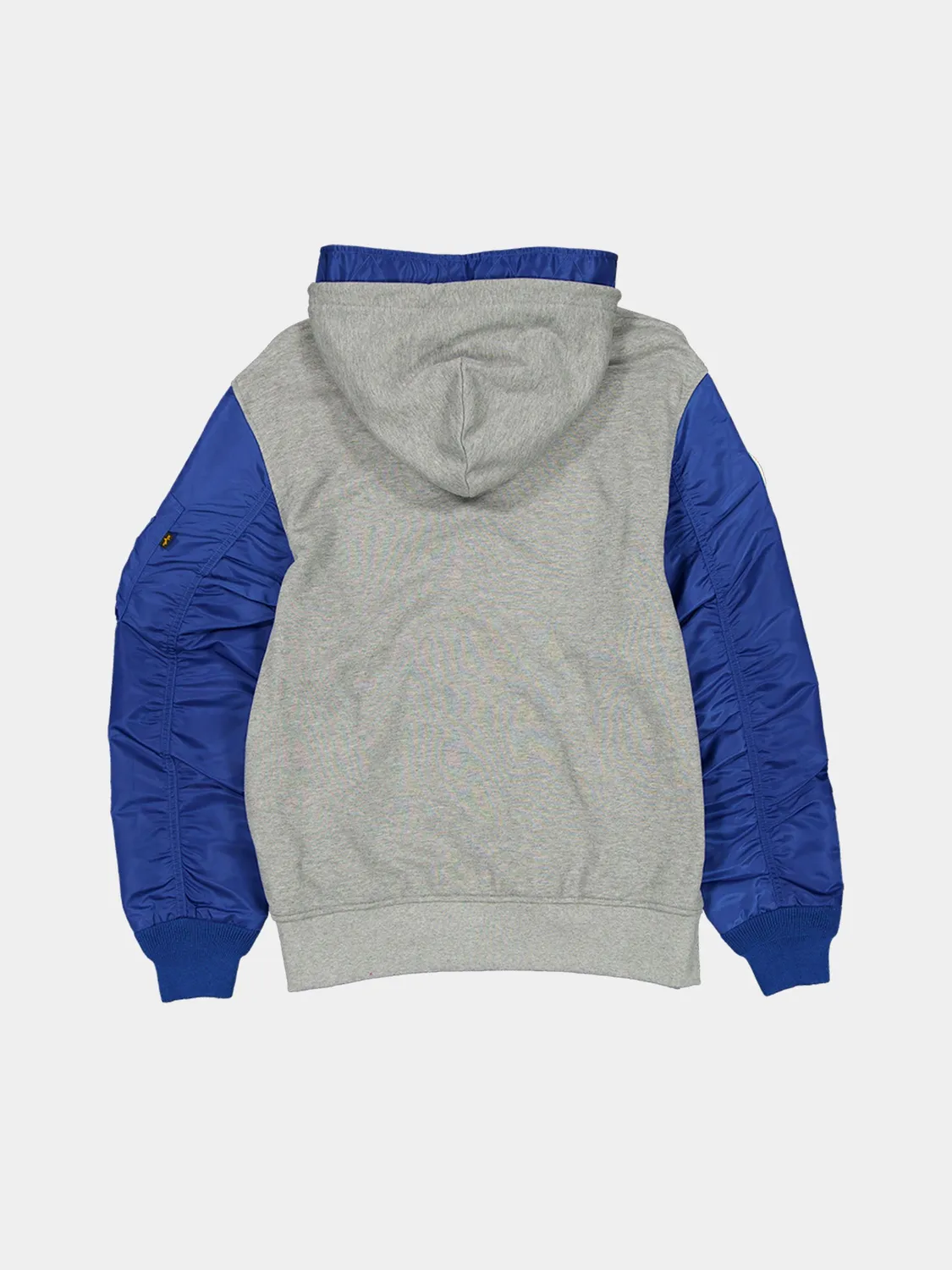 Alpha Industries MA-1 Warriors hoodie zippé bleu coton