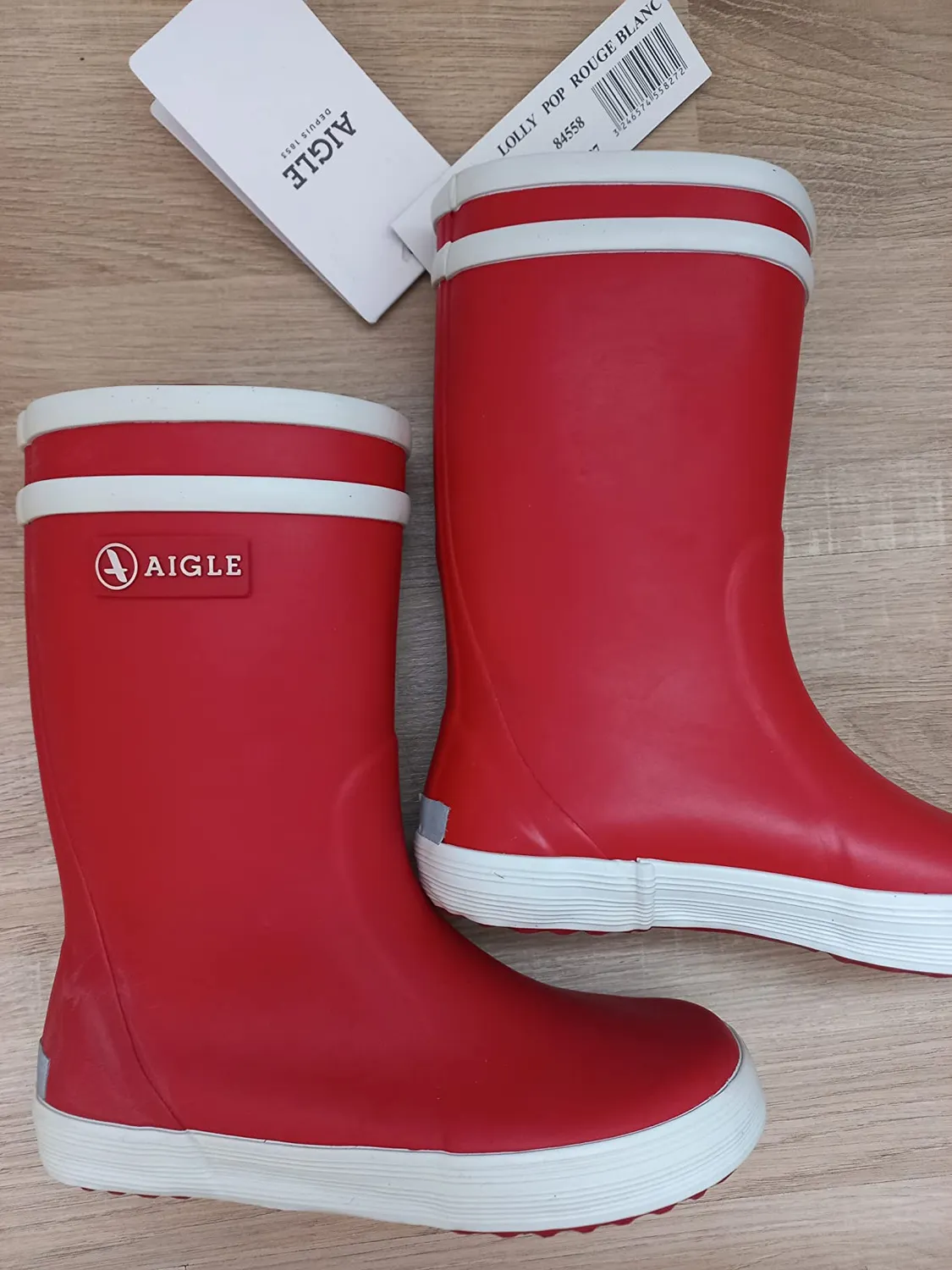 Aigle Lolly Pop Kid bottes de pluie enfant caoutchouc