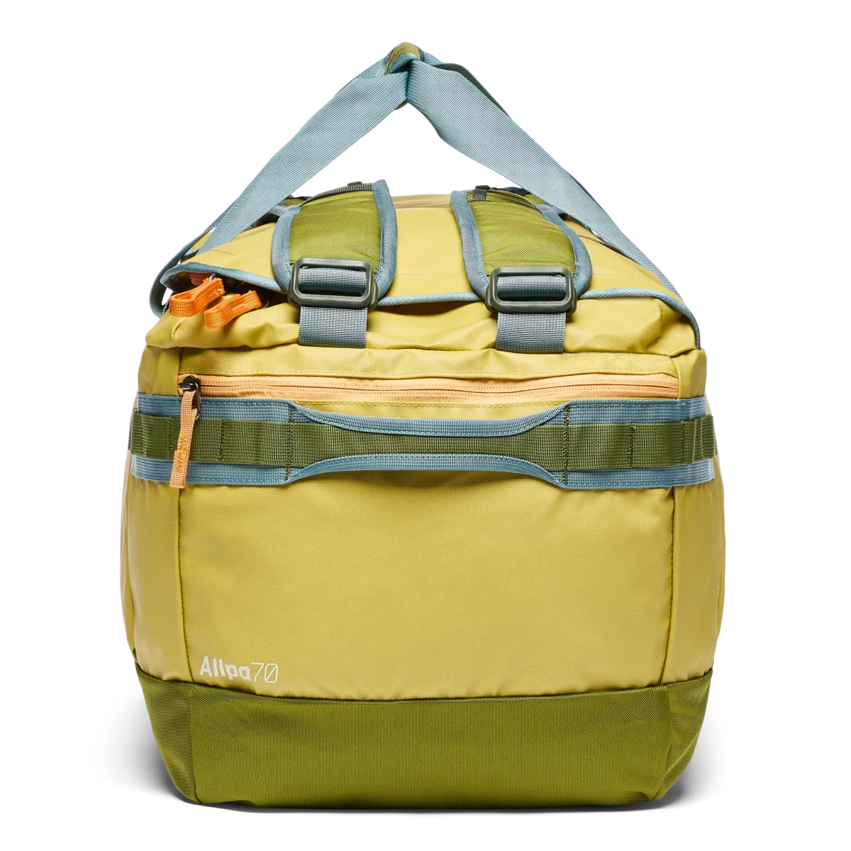 Cotopaxi Allpa Getaway 70L sac voyage Lemongrass