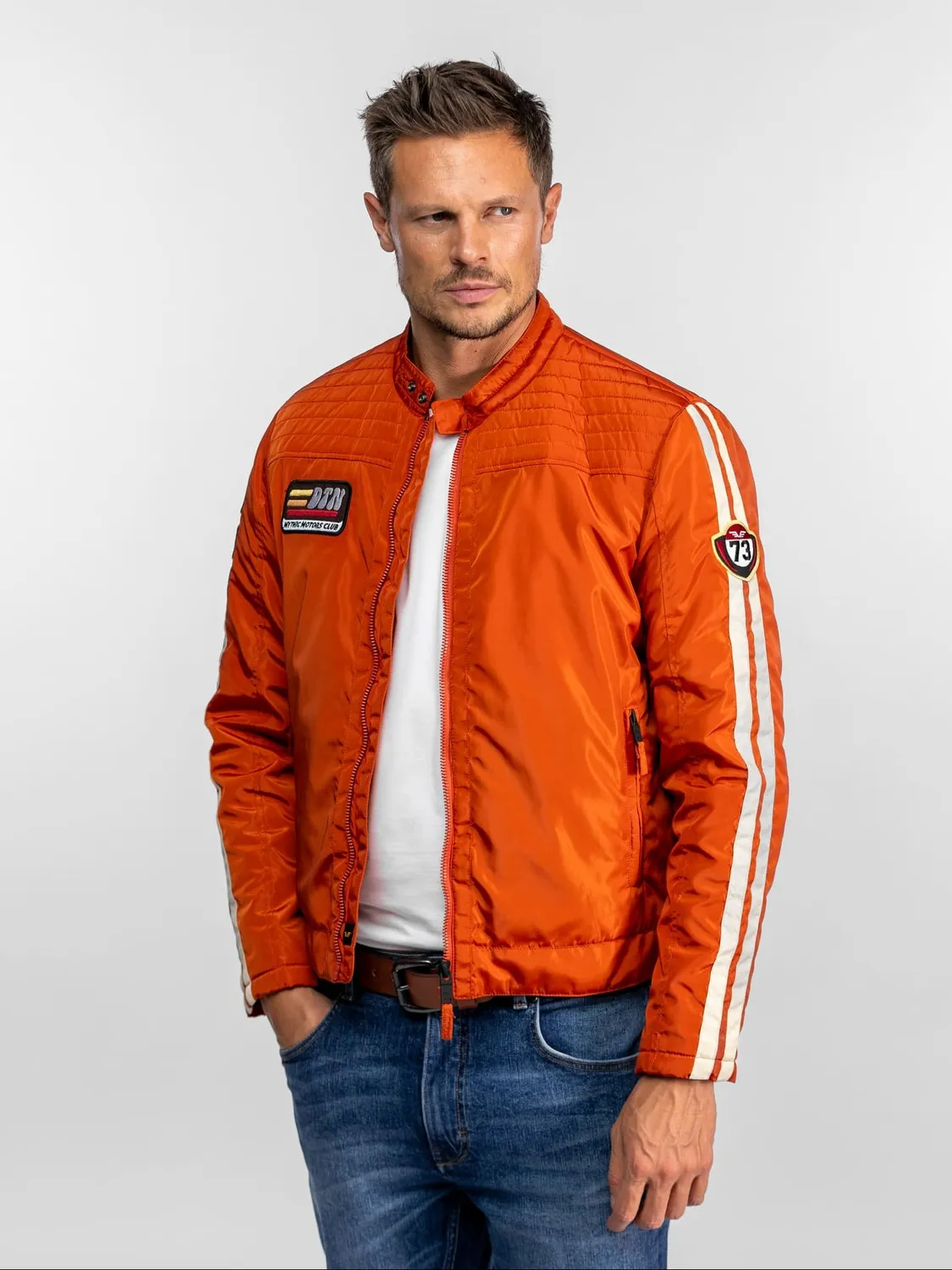 Daytona Lansine veste moto homme noir nylon matelassée