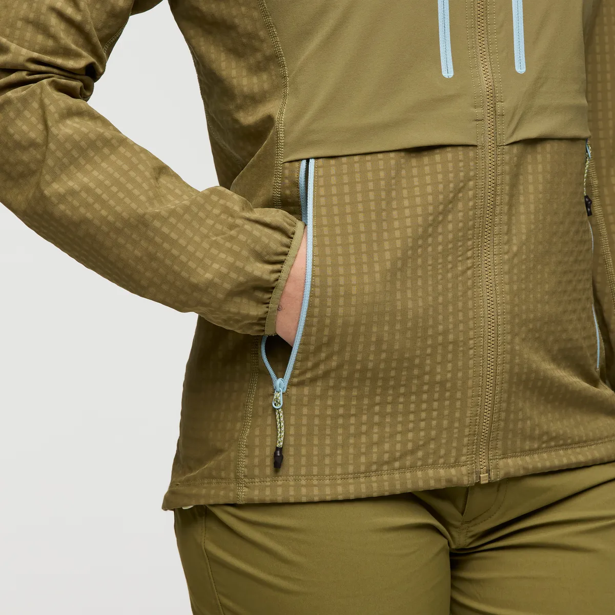 Cotopaxi Yermo veste femme Moss softshell capuche