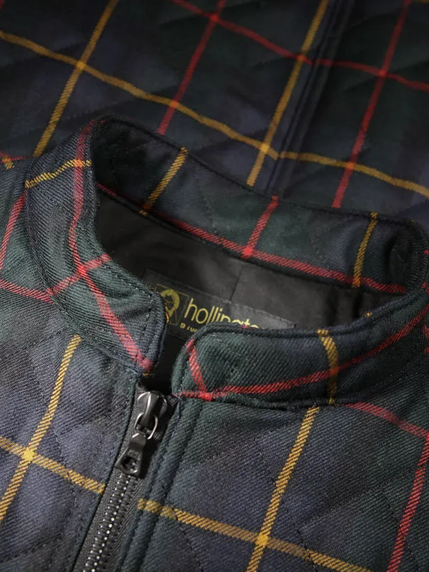 Hollington Naipaul blouson matelassé tartan MacLeod
